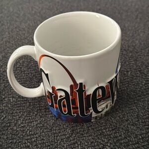 Saint Louis Gateway Arch Embossed Americaware Coffee Mug Cup